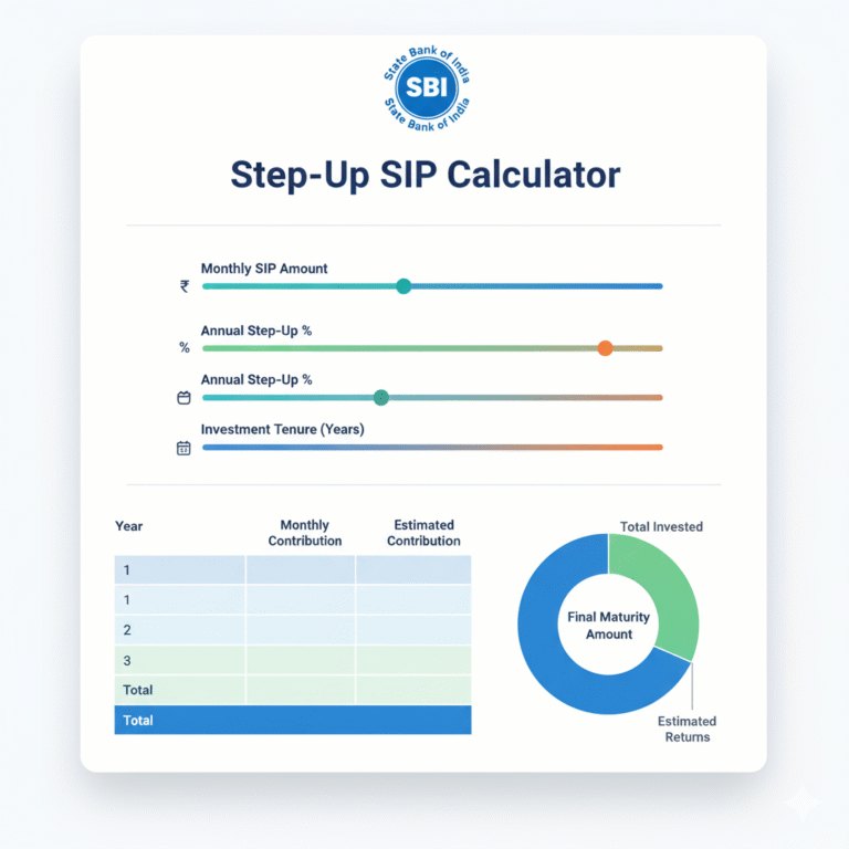 SBI Step Up SIP Calculator
