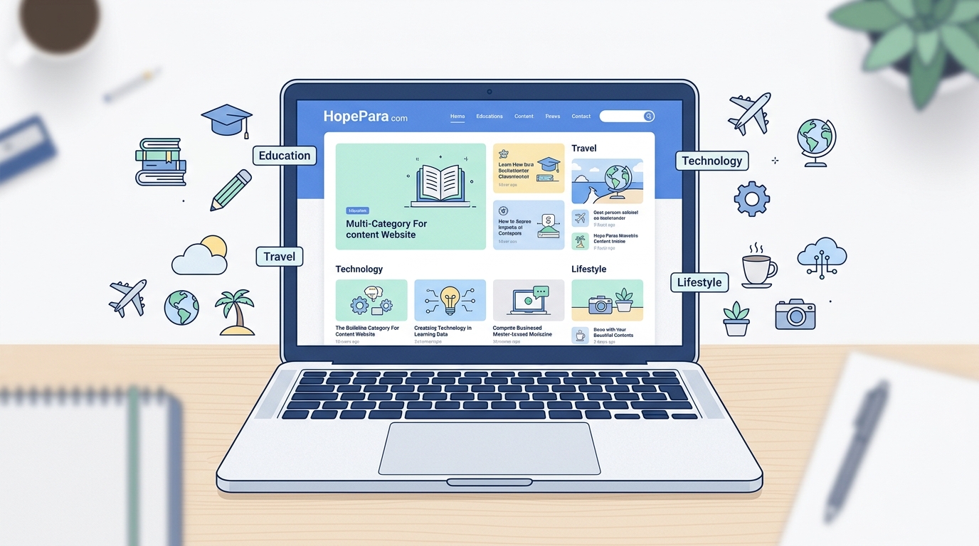 HopePara Com Delivers a Refreshingly Simple Way to Read Multiple Topics in One Place 2 hopepara com